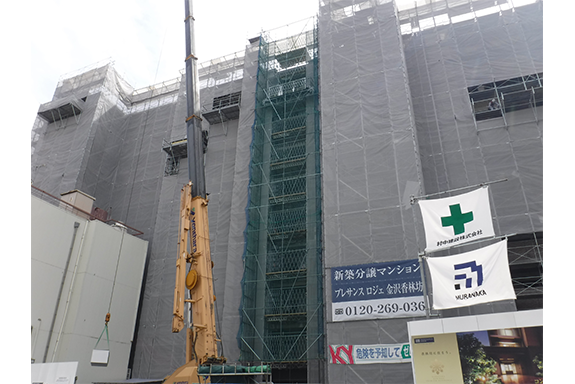 写真：レーベン金沢駅西II新築工事(R2)